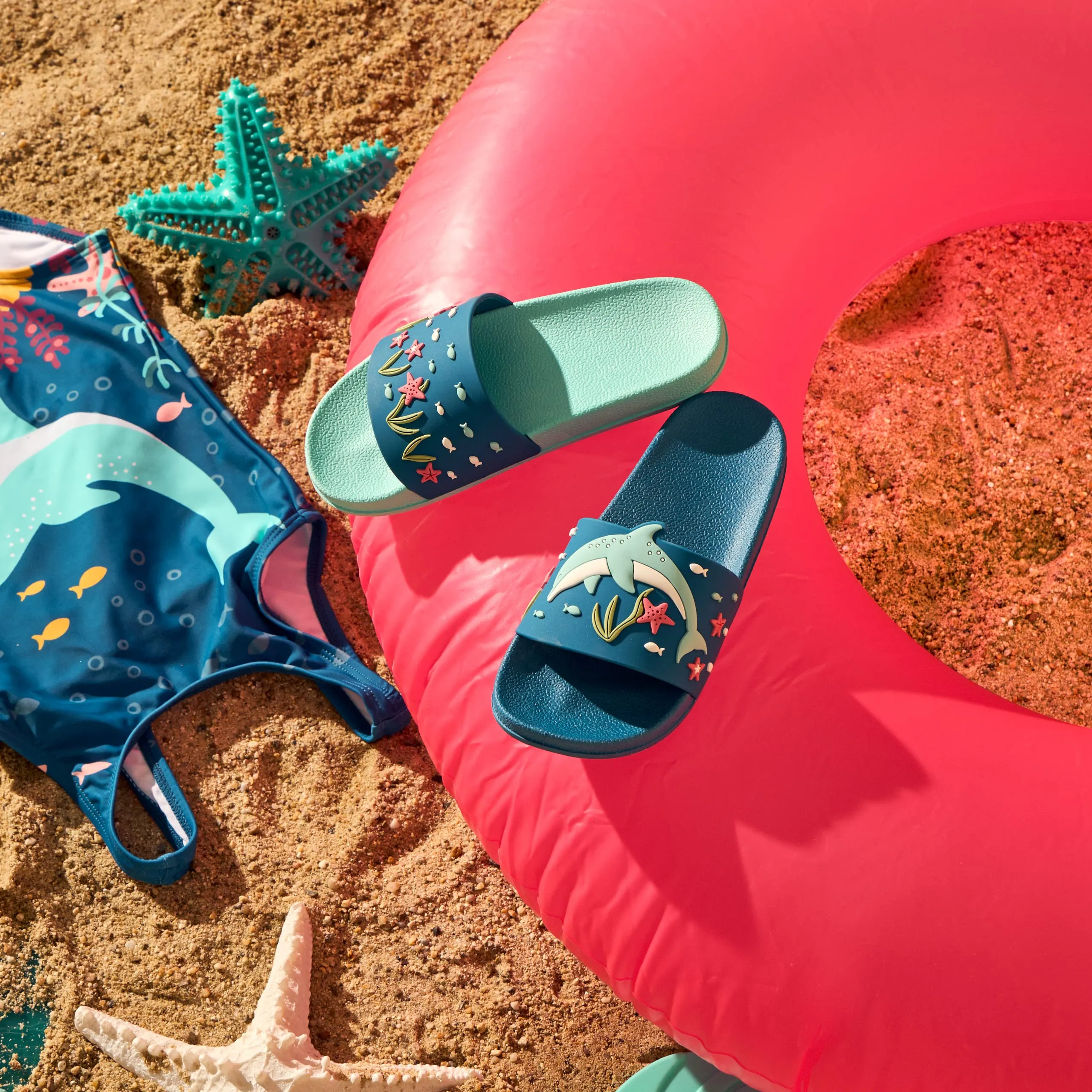 Dedoles Ciabatte Donna e Uomo Bambini Sandali Spiaggia Piscina Design - immagine 3