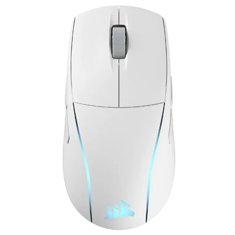 Mouse da gioco wireless Corsair M75 RGB WIRELESS 26000 DPI Bianco - immagine 1