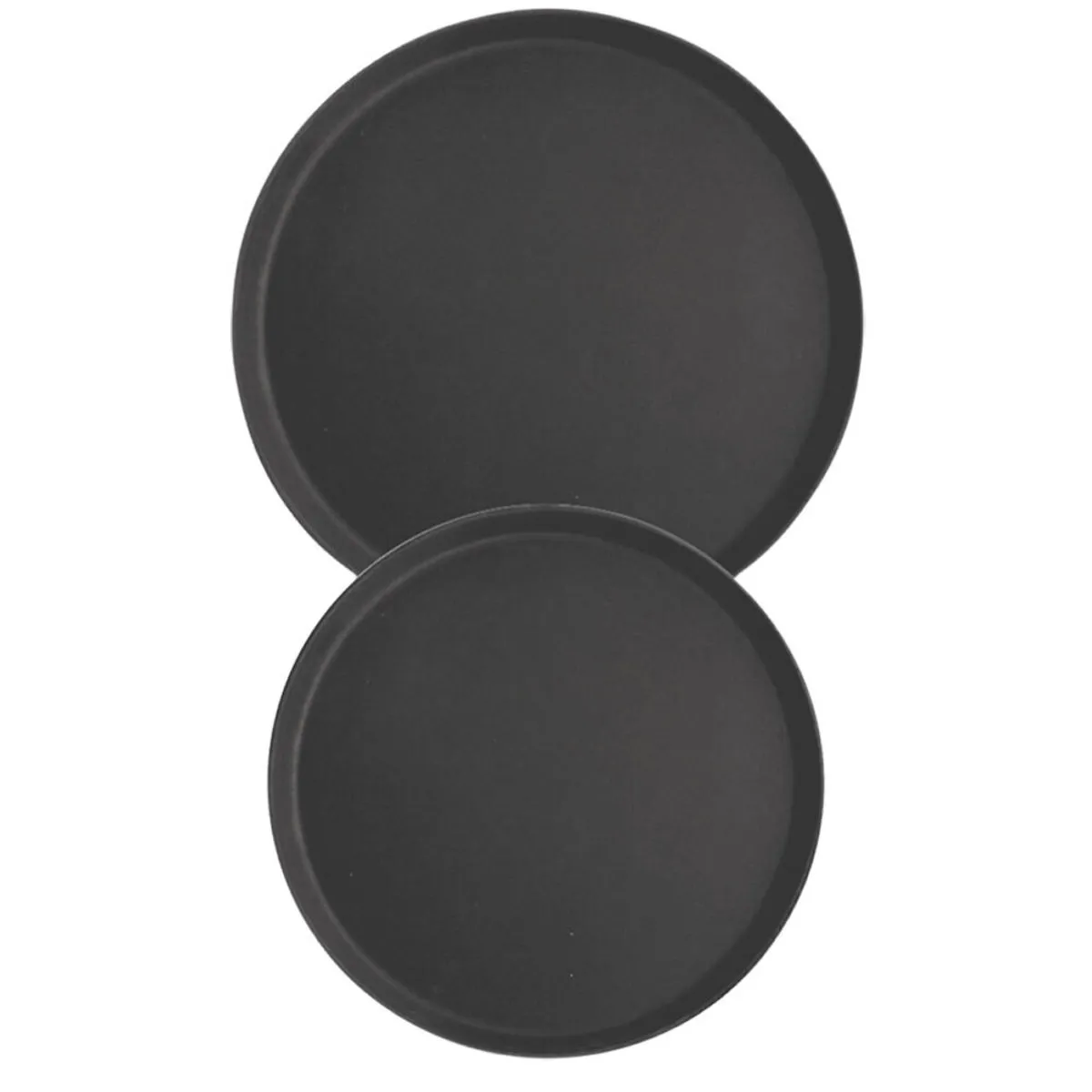 Stalgast Vassoio, rotondo, con superficie antiscivolo, nero; 40.5x2.5 cm (ØxH); nero; rotonda - immagine 1