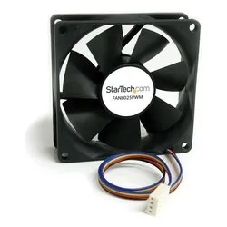 Ventola computer Con Connettore Pwm Black FAN8025PWM - immagine 1