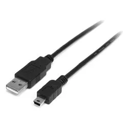 Cavo USB 2.0 Black 2m USB2HABM2M - immagine 1