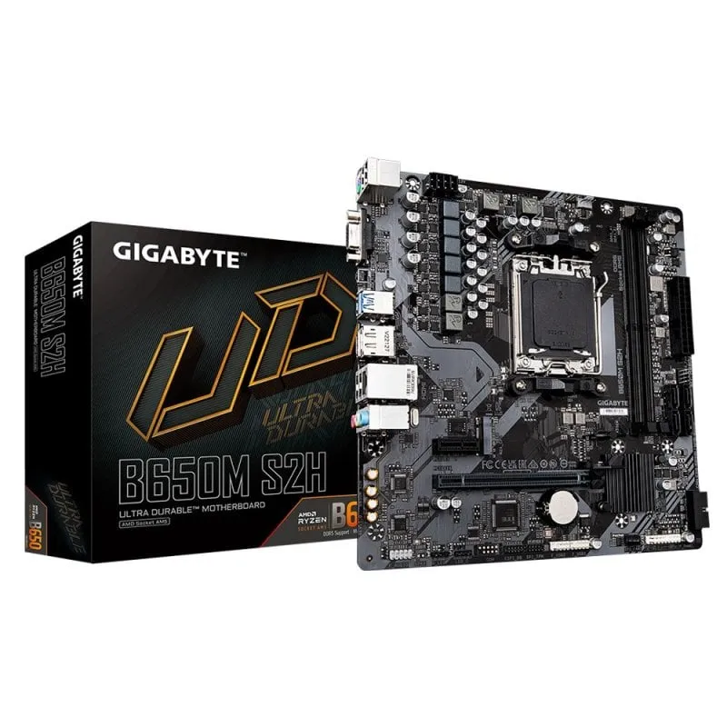 Gigabyte B650M S2H scheda madre AMD B650 Presa di corrente AM5 micro ATX - immagine 1