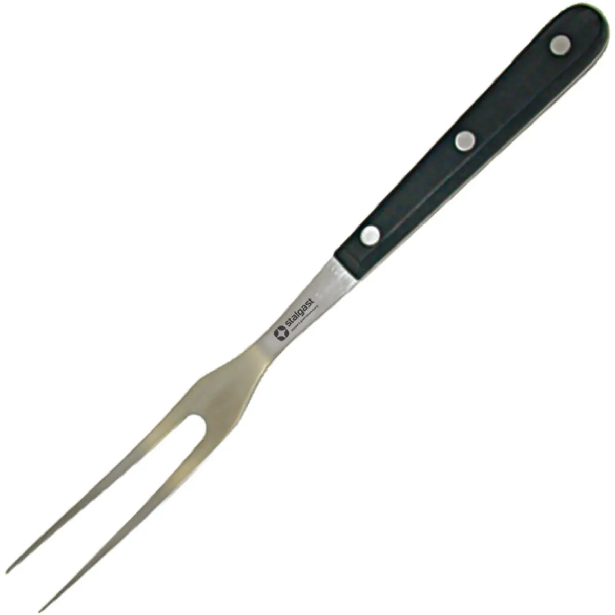 Stalgast Forchettone, rebbi in acciaio inox, lunghezza 15 cm; 15 cm (L); nero - immagine 1