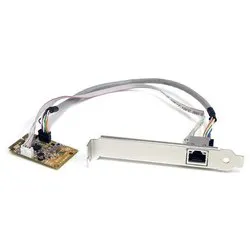 Scheda di rete Nic Mini Pci Express Gigabit (1000Base-TX) ST1000SMPEX - immagine 1