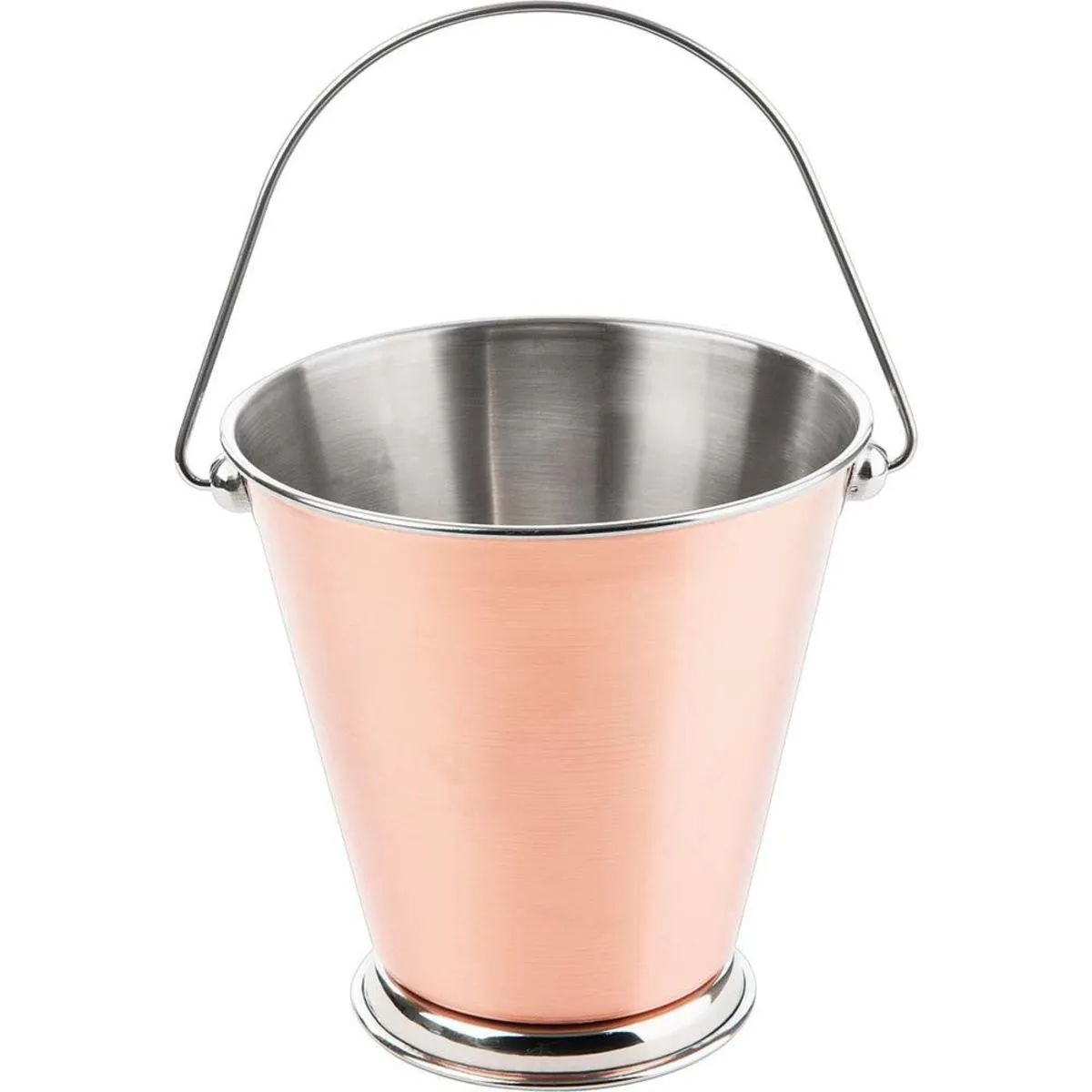Stalgast Secchio per patatine, esterno color rame, Ø 12 cm, altezza 12 cm; 12x12 cm (ØxH); marrone - immagine 1