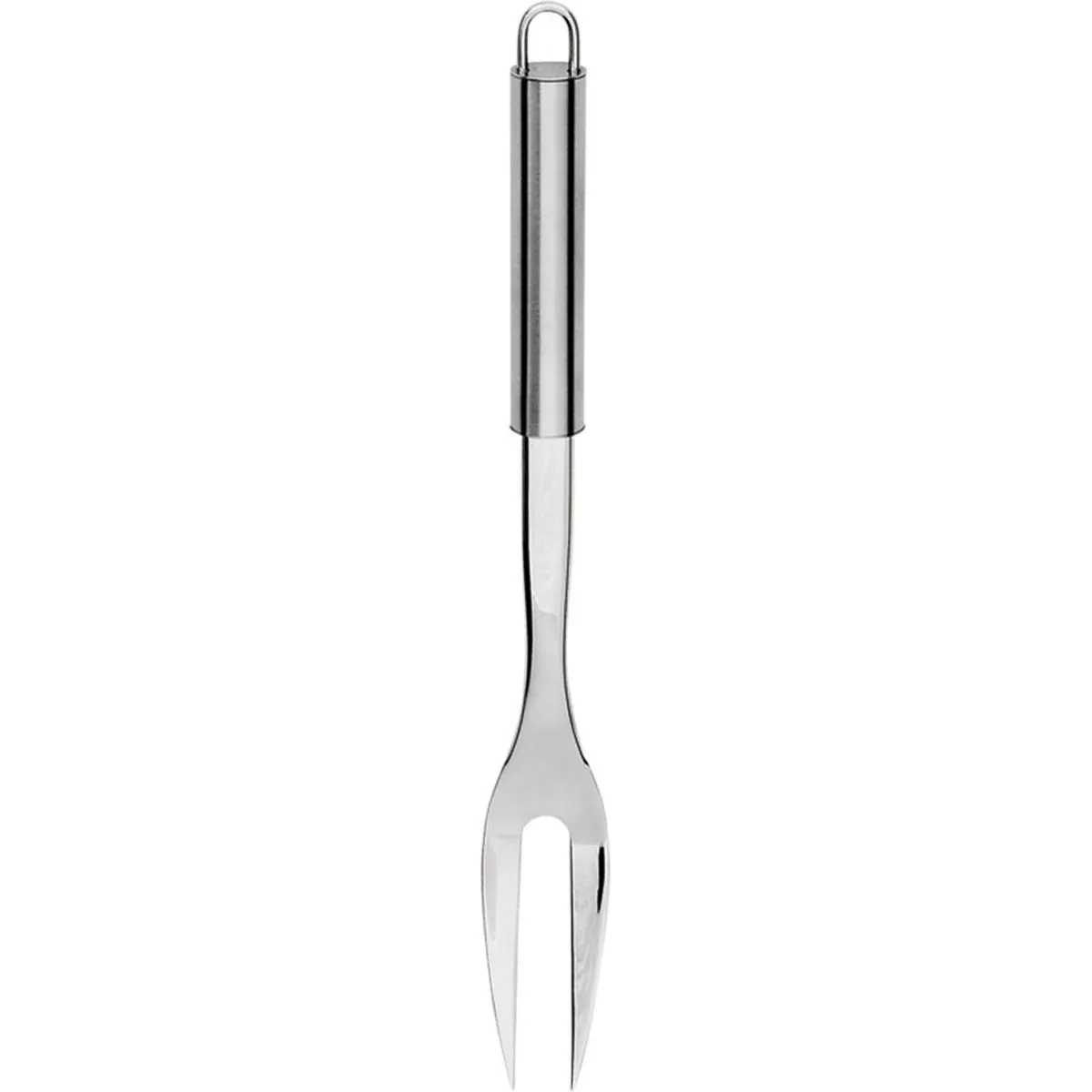 Stalgast Forchettone da carne, manico rotondo, lunghezza 34,5 cm; 34.5 cm (L); argento - immagine 1