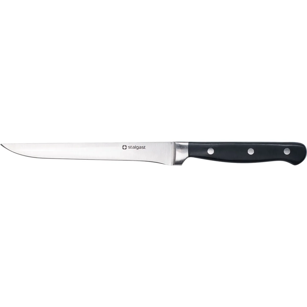 Stalgast Coltello per sfilettare , lama forgiata; 18 cm (L); nero - immagine 1