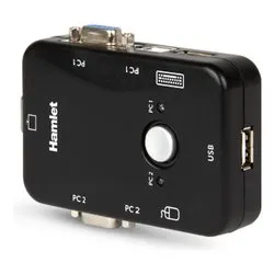 Kvm switch Smart Control Black HNKVM3U - immagine 1