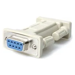Connettore computer Null Modem Db9 Rs 232 NM9FF - immagine 1