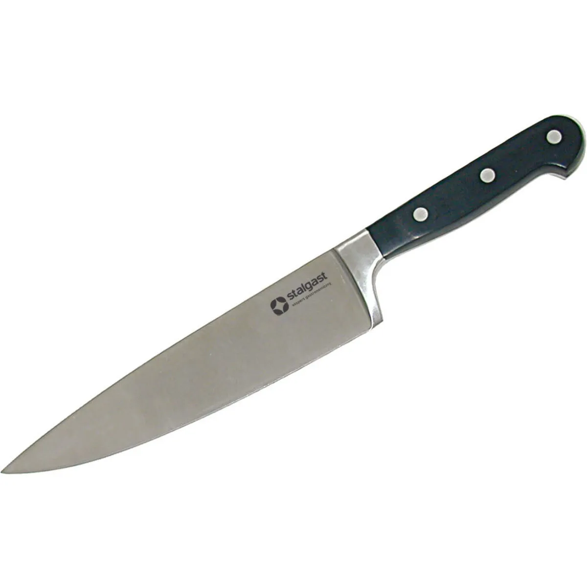 Stalgast Coltello da chef , lama forgiata; 25.5 cm (L); nero - immagine 1