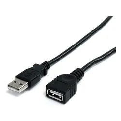 Cavo USB 2.0 Extension Black 0,9m USBEXTAA3BK - immagine 1