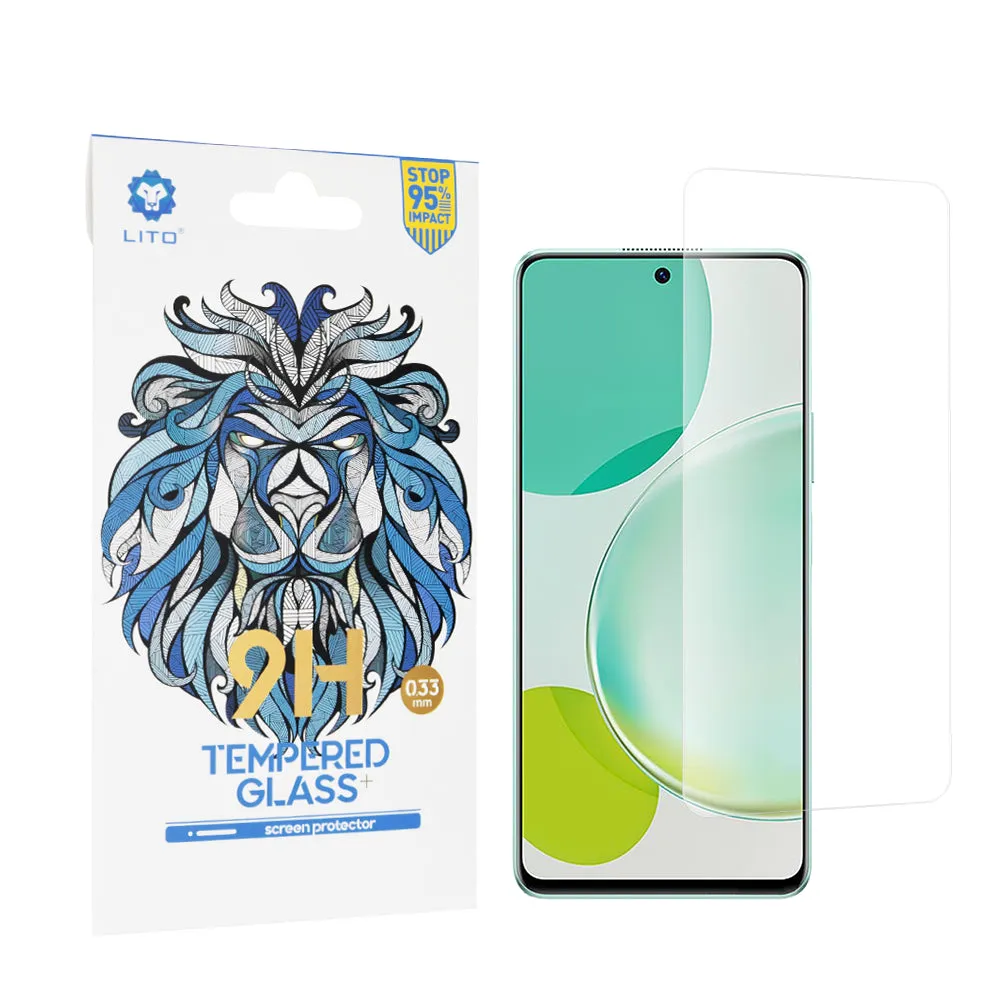 Pellicola protettiva per schermo Lito Classic per Huawei nova 11i, Vetro temperato, Full Glue, 2.5D - immagine 1