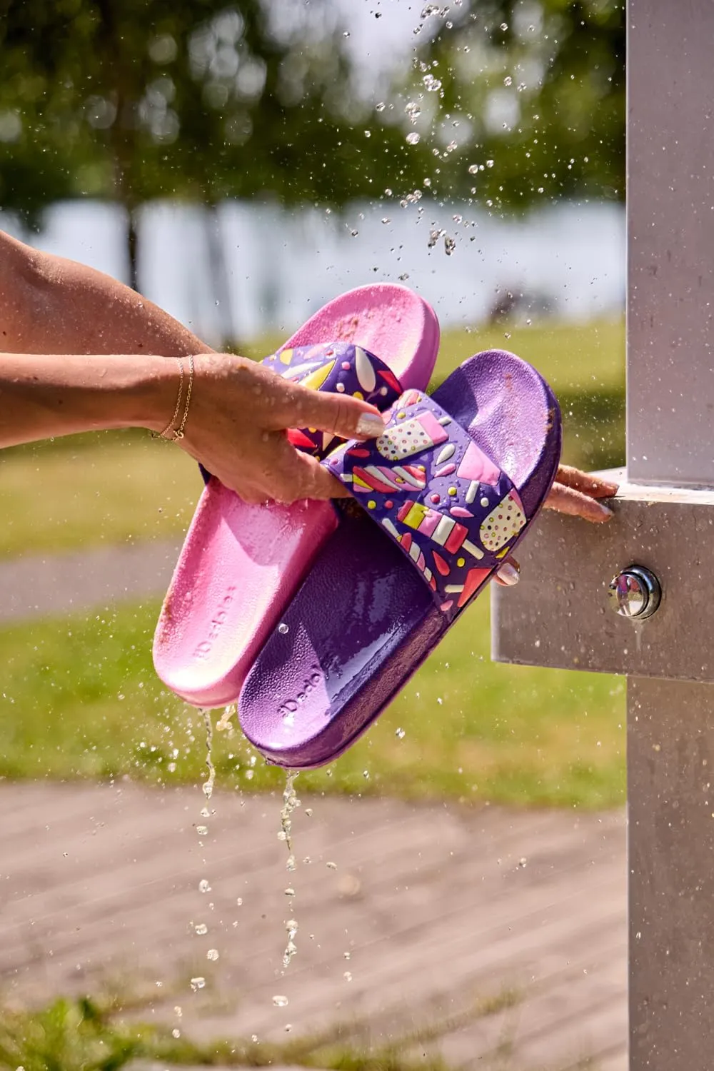 Dedoles Ciabatte Donna e Uomo Bambini Sandali Spiaggia Piscina Design - immagine 3