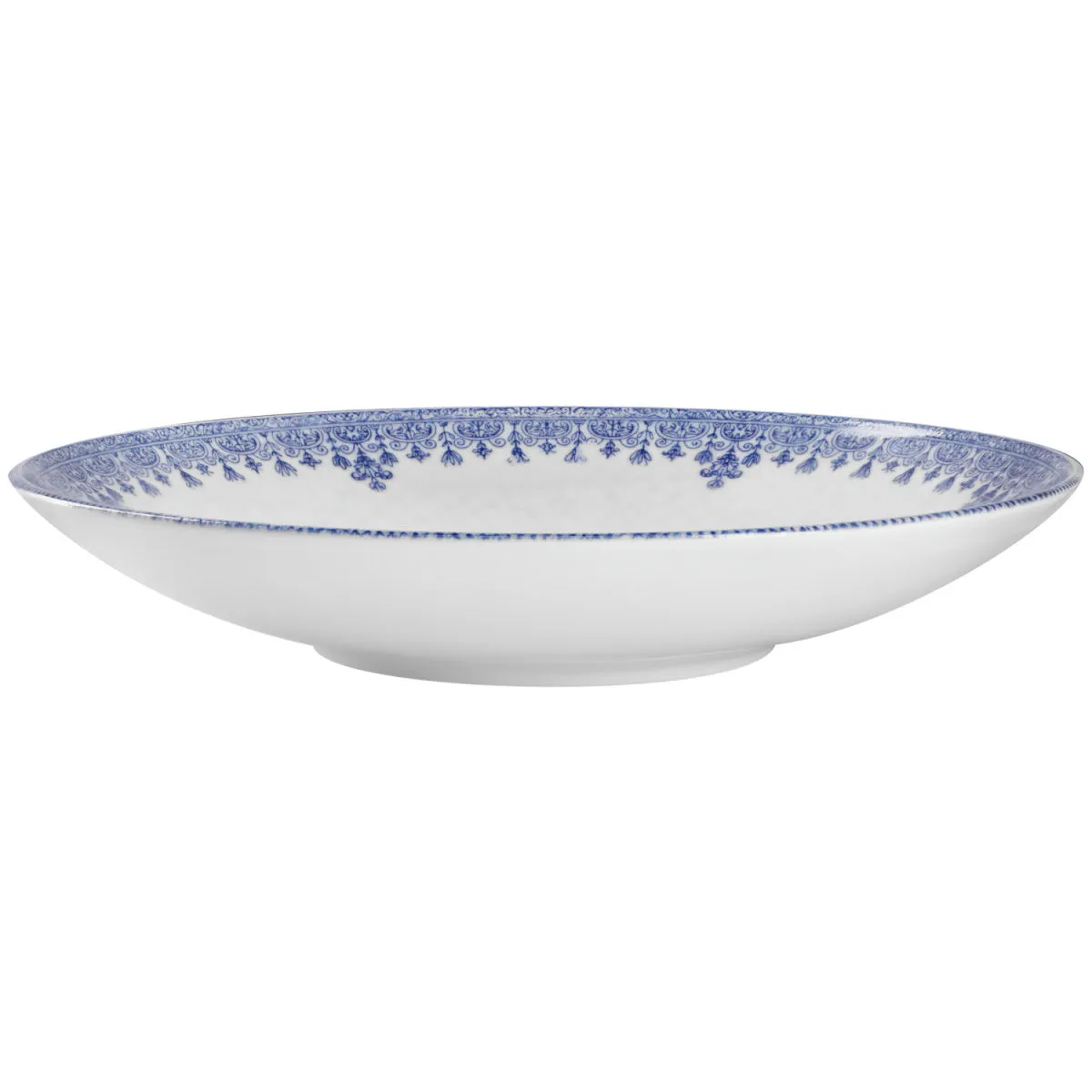 6x VEGA Piatto Nonna fondo, con decoro; 1700 ml, 30x5 cm (ØxH); blu/bianco/rosé; rotonda; 6 pz. / Pacco - immagine 1