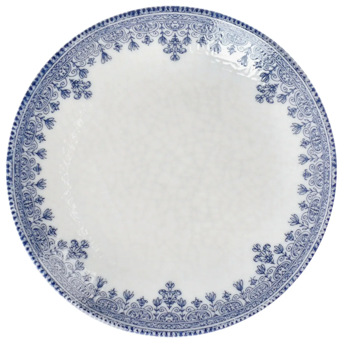 6x VEGA Piatto Nonna piano; 16.5 cm (Ø); bianco/blu; rotonda; 6 pz. / Pacco - immagine 1