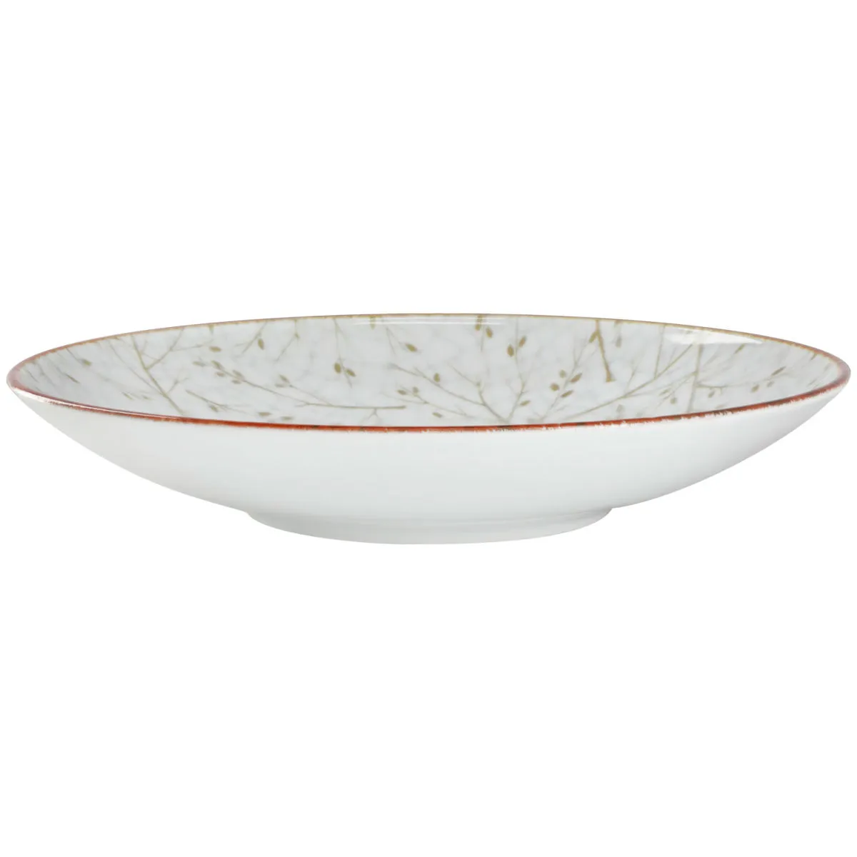 6x VEGA Piatto Eden fondo; 1700 ml, 30x5.5 cm (ØxH); bianco/beige; rotonda; 6 pz. / Pacco - immagine 1