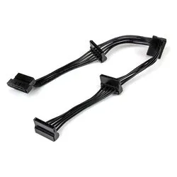 Cavetto interno 4 Prese Femmina Sata Black 0,4m PYO4SATA - immagine 1
