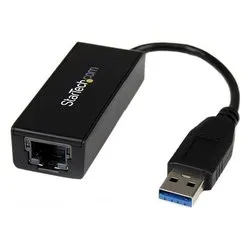 Adattatore di rete Gigabit (1000Base-TX) Type A Black USB31000S - immagine 1