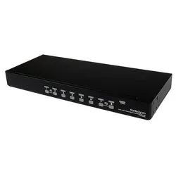 Kvm switch USB PS 2 a 8 porte montabile a rack 1U Black SV831DUSBGB - immagine 1