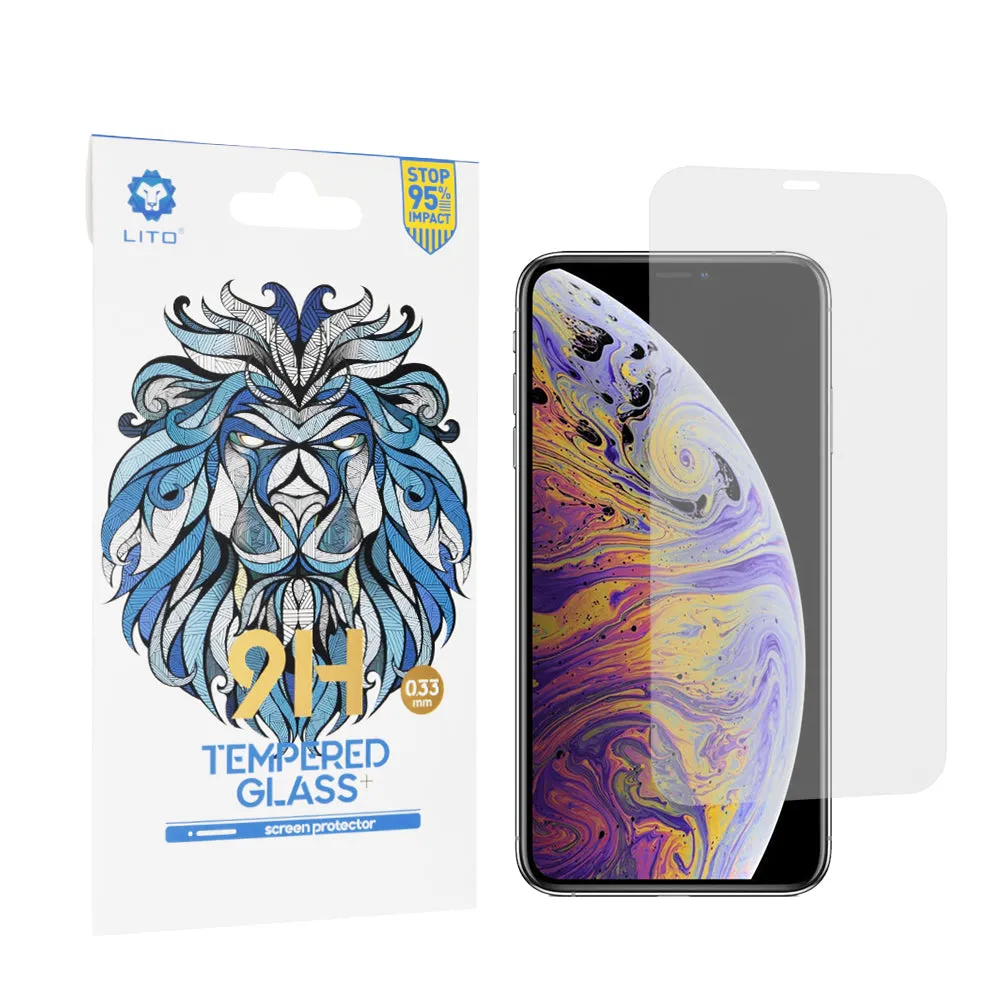 Pellicola protettiva per schermo Lito Classic per Apple iPhone 11 Pro Max / XS Max, Vetro temperato, Full Glue, 2.5D - immagine 1