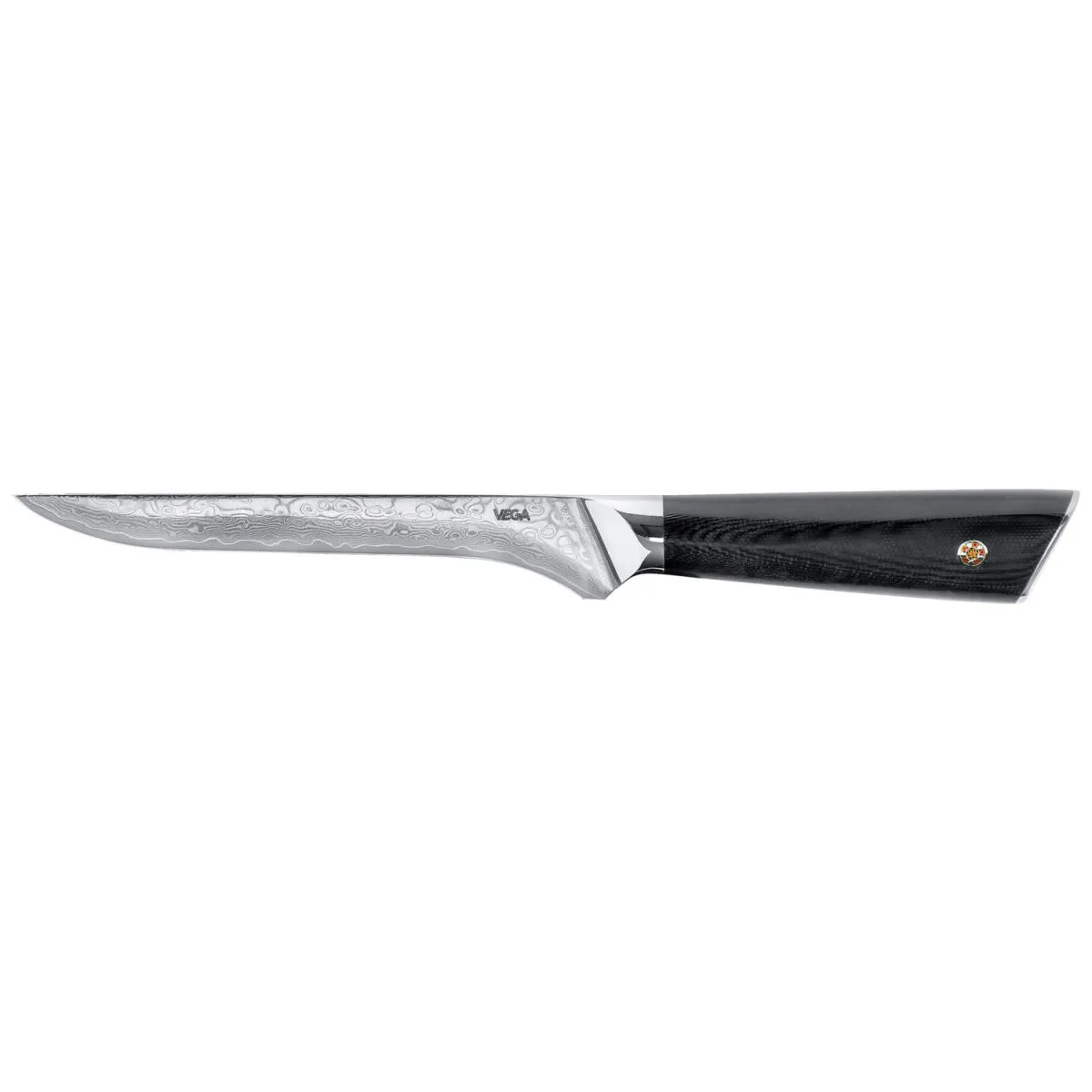 VEGA Coltello per disossare Aurora; lunghezza lama 15 cm, 26 cm (L); nero - immagine 1