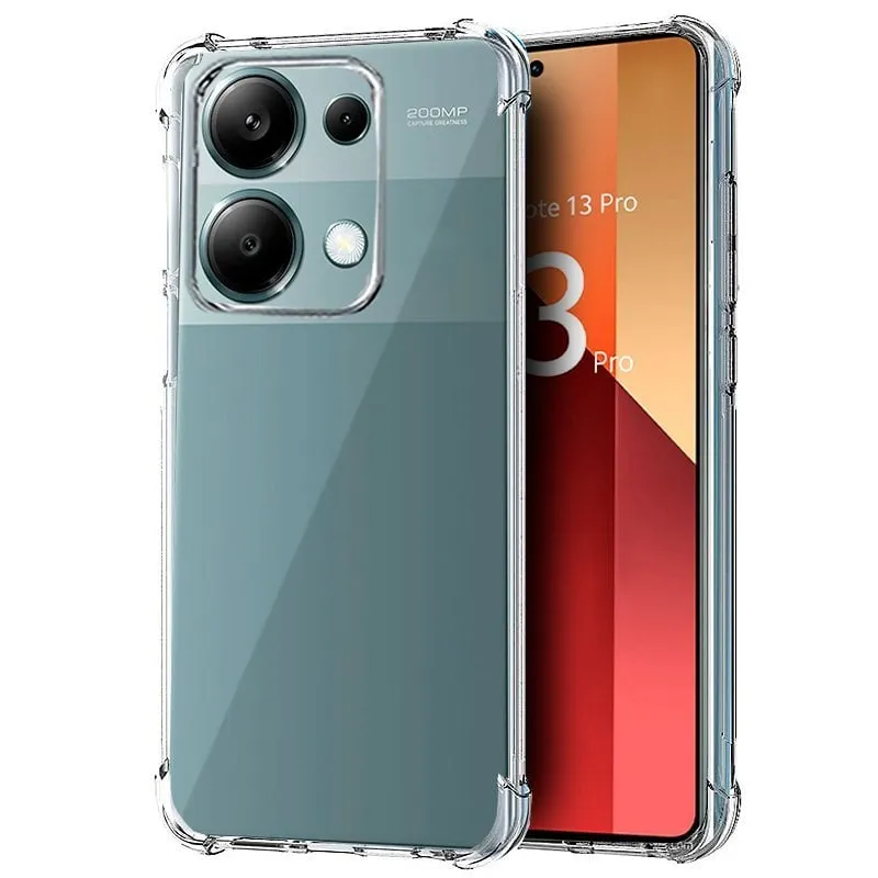 Custodia antishock trasparente COOL per Xiaomi Redmi Note 13 Pro - immagine 1