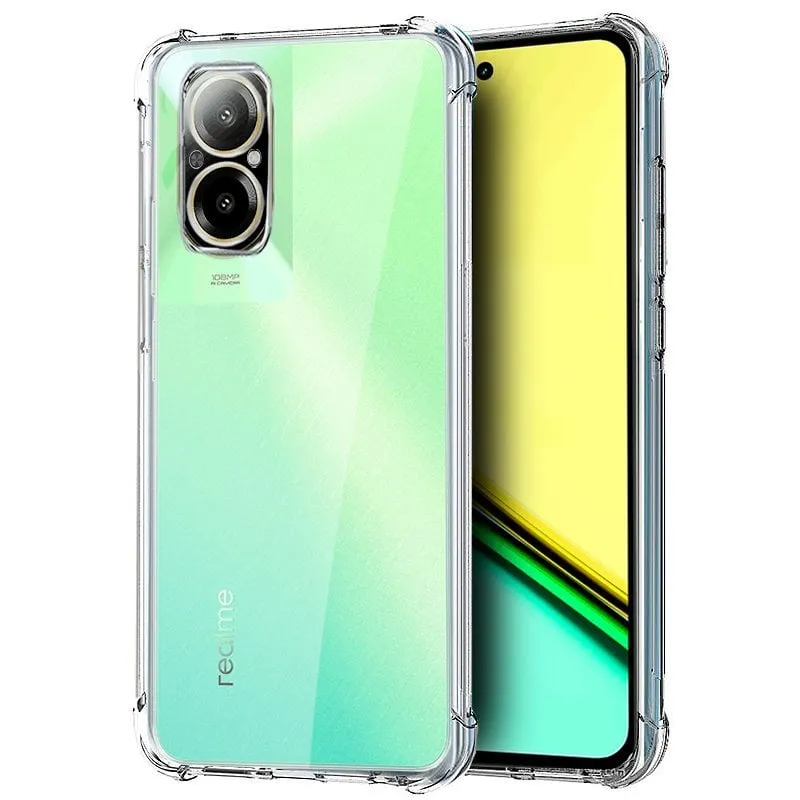 Custodia antishock trasparente COOL per Realme C67 - immagine 1