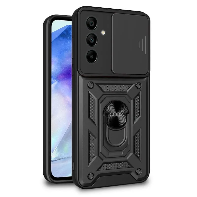 Custodia rigida nera per Samsung A556 Galaxy A55 5G - immagine 1