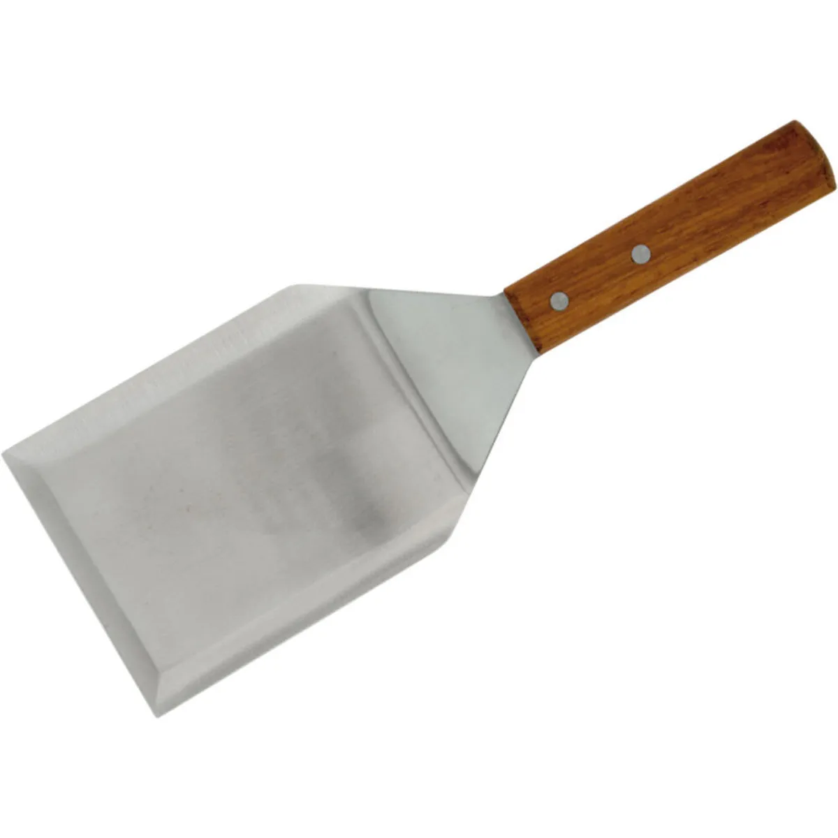 Stalgast Spatola con manico in legno; 30x10 cm (LxL); argento/marrone - immagine 1