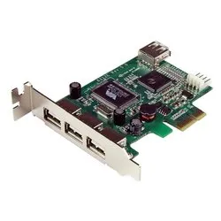 Scheda di espansione USB Type A PCI Express 4 porte PEXUSB4DP - immagine 1