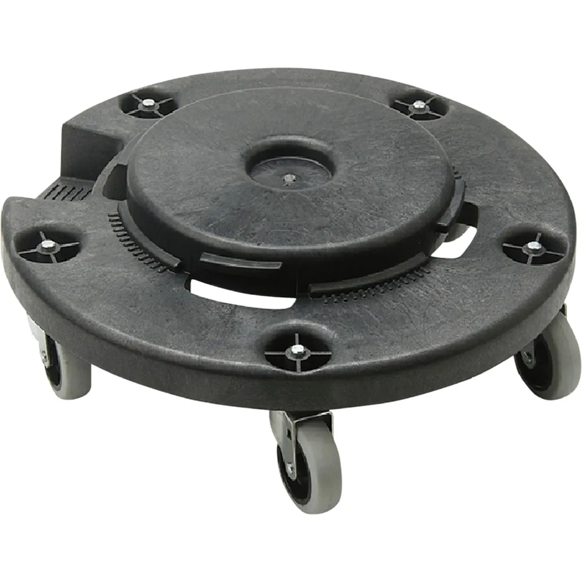 Stalgast Base con rotelle per cestini da 75 o 120 litri; 46.4x16.8 cm (ØxH); nero - immagine 1
