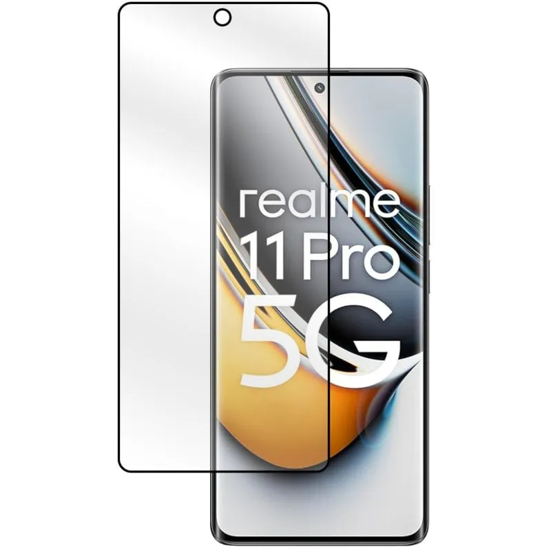 Pellicola protettiva in vetro temperato 3D PcCom Essential per Realme 11 Pro 5G - immagine 1