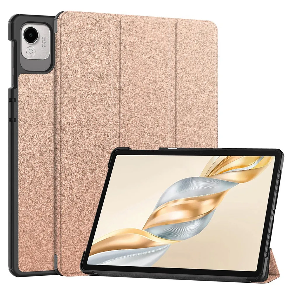Custodia per Honor Pad X9a / X9 / X8 Pro, Techsuit, FoldPro, Rosa Dorato - immagine 1
