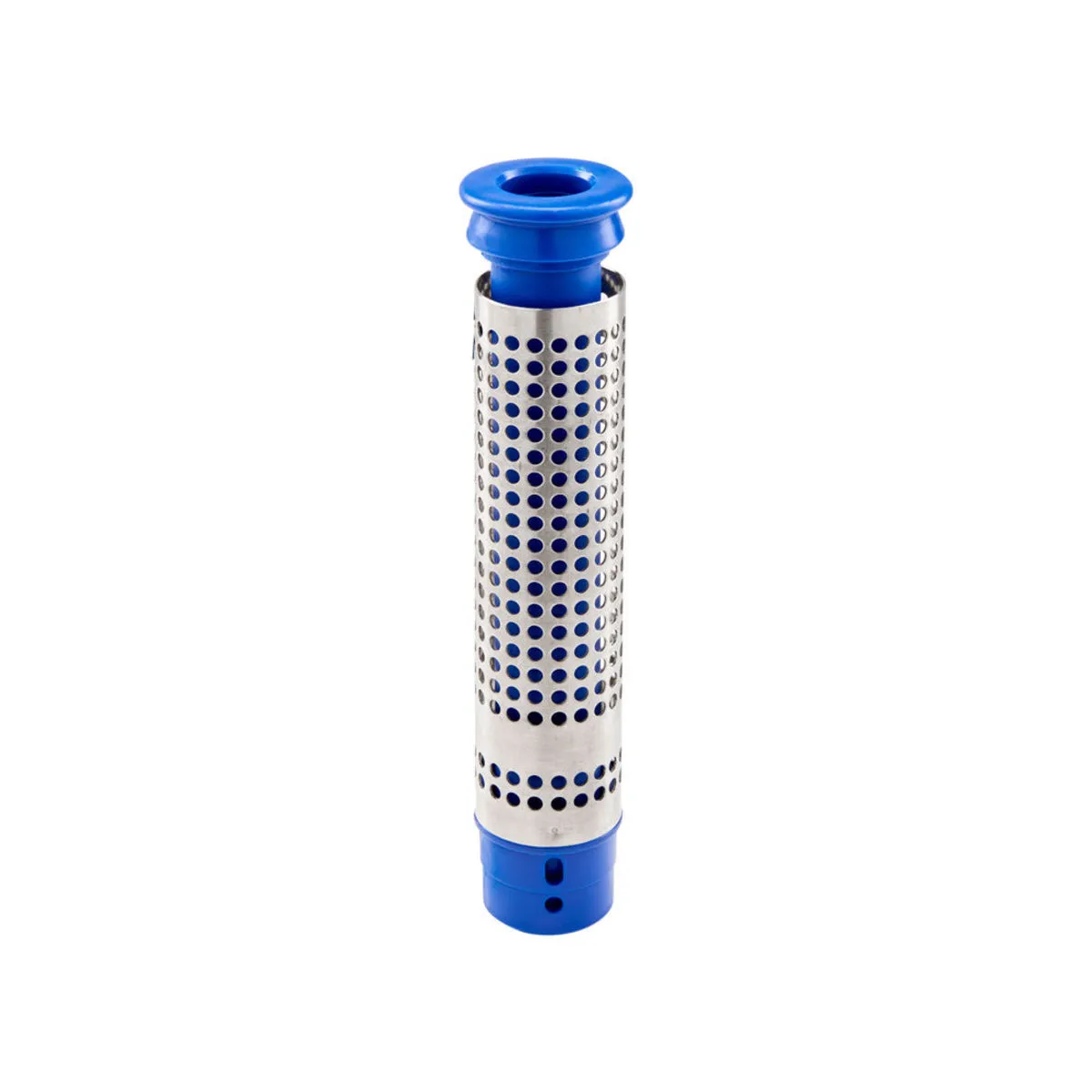 Stalgast Tubo di troppopieno con setaccio; 25x48 cm (HxØ); argento/blu - immagine 1