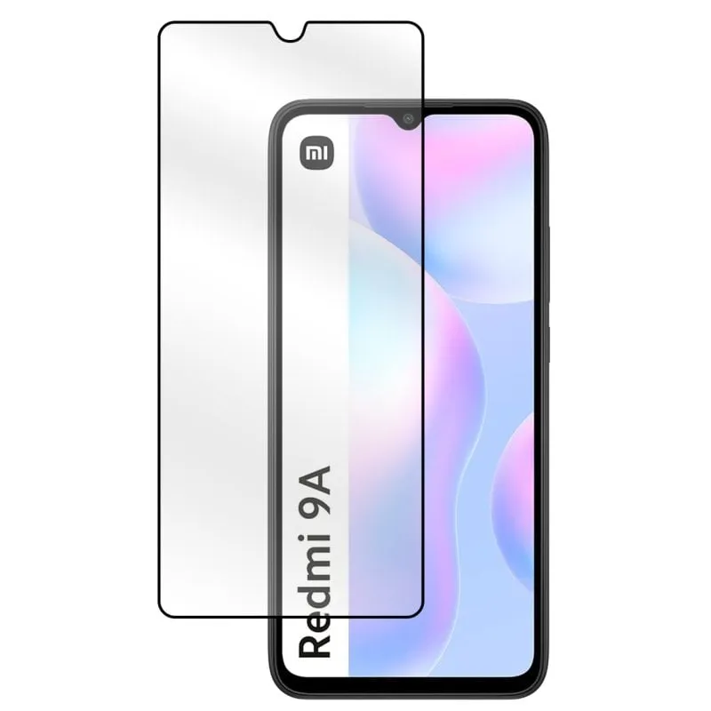 Pellicola protettiva in vetro temperato 3D PcCom Essential per Xiaomi Redmi 9A - immagine 1