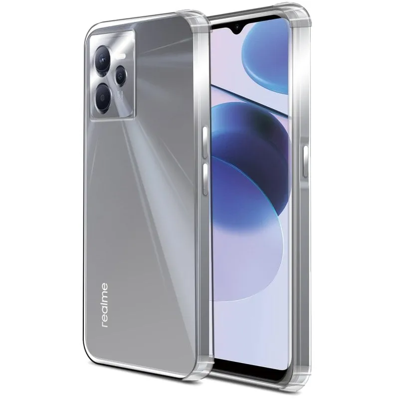 Custodia antishock trasparente PcCom Essential per Realme C35 - immagine 1