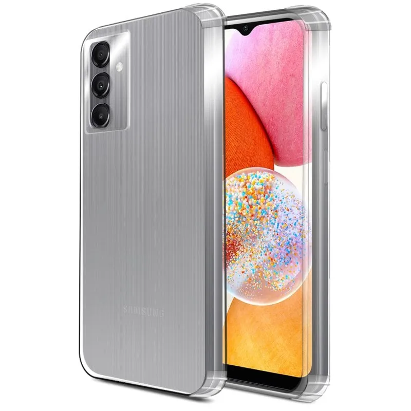 Custodia Antishock Trasparente PcCom Essential per Samsung Galaxy A14 - immagine 1