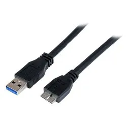 Cavo USB 3.2 Gen 1 Black 1m USB3CAUB1M - immagine 1