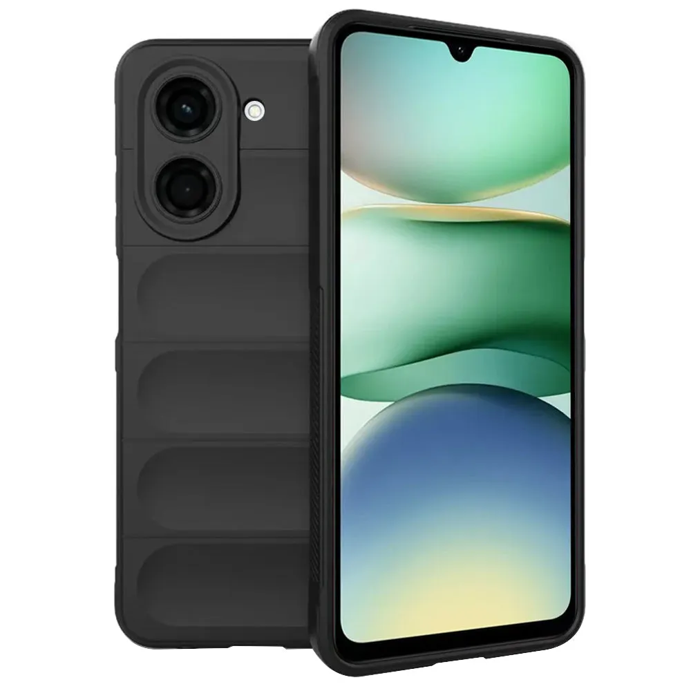 Custodia per Xiaomi Redmi A5 4G (Regionale), Techsuit, Magic Shield, Nera - immagine 1