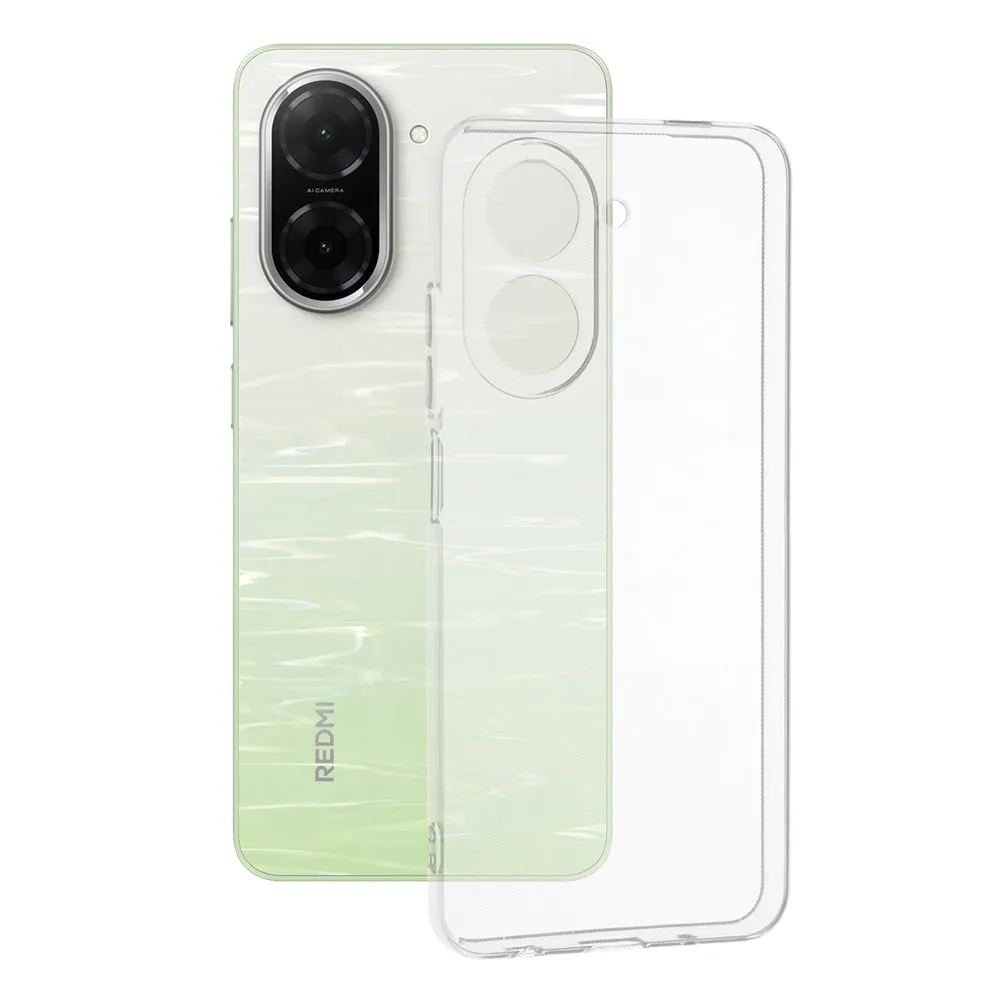 Custodia per Xiaomi Redmi A5 4G (Regionale), Techsuit, Chiara, Trasparente - immagine 1