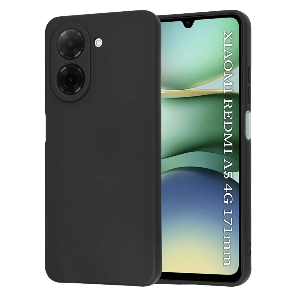 Custodia per Xiaomi Redmi A5 4G (Regionale), Techsuit, SoftFlex, Nera - immagine 1