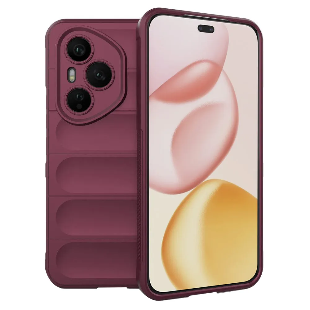 Custodia per Honor 400 Pro, Techsuit, Magic Shield, Vinaccia - immagine 1