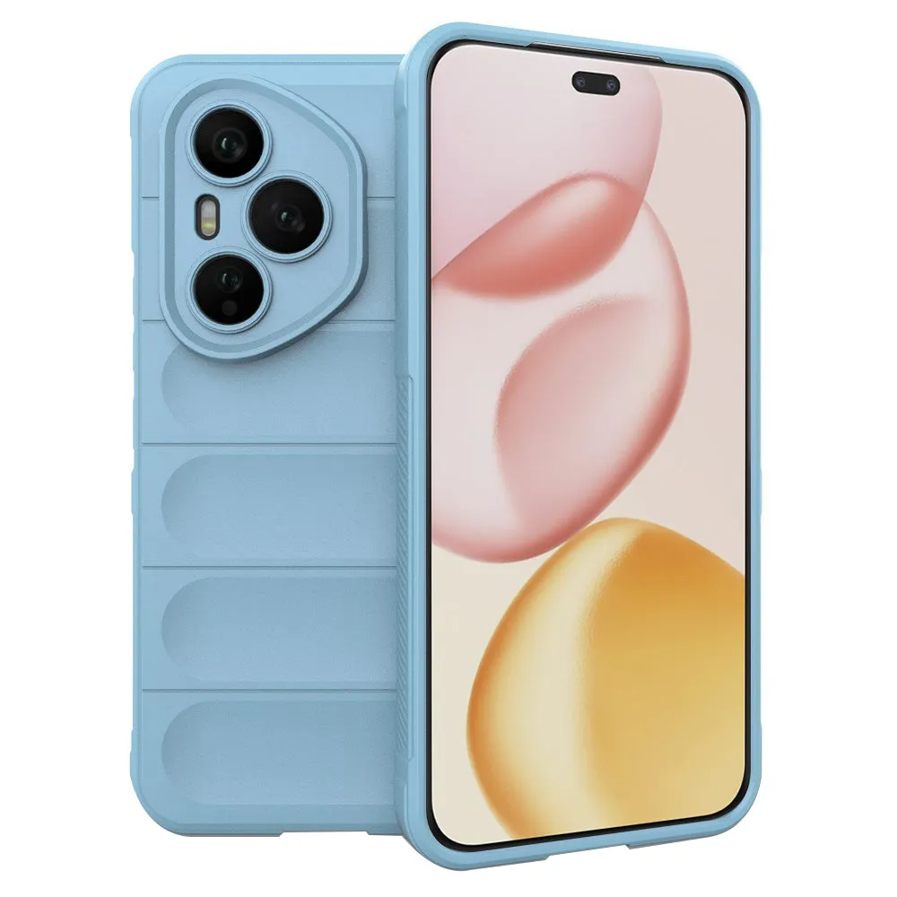 Custodia per Honor 400 Pro, Techsuit, Magic Shield, Blu - immagine 1
