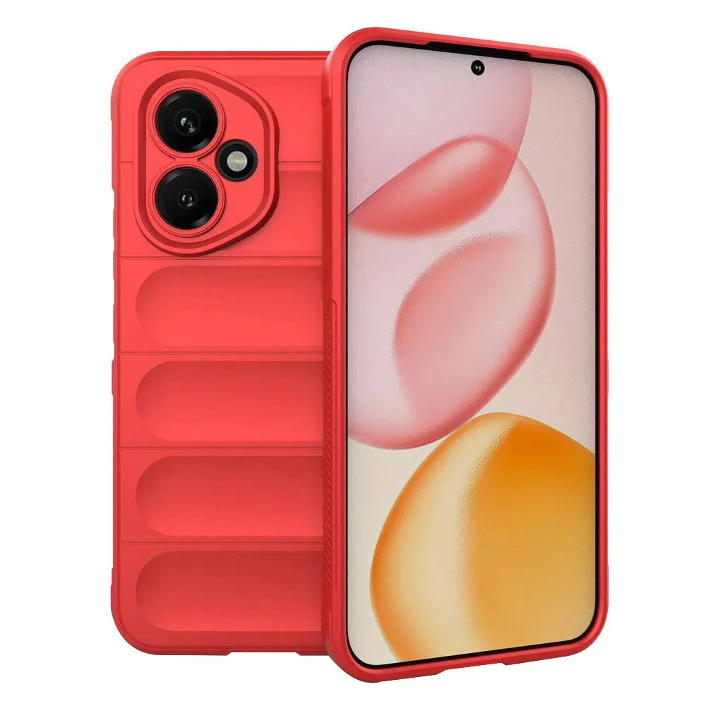 Custodia per Honor 400, Techsuit, Magic Shield, Rossa - immagine 1