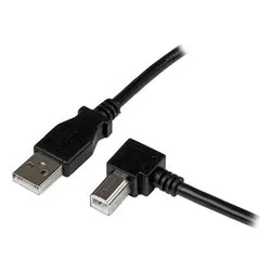 Cavo USB 2.0 Angolare Destro Black 3m USBAB3MR - immagine 1