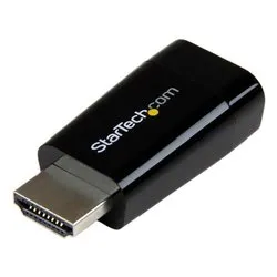 Adattatore video Convertitore da HDMI a VGA Black HD2VGAMICRO - immagine 1