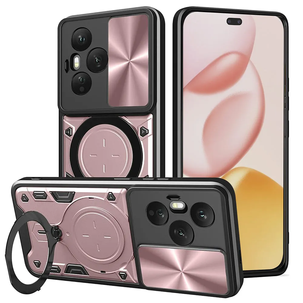 Custodia per Honor 400 Pro, Techsuit, CamGuard Pro, Rosa Oro - immagine 1
