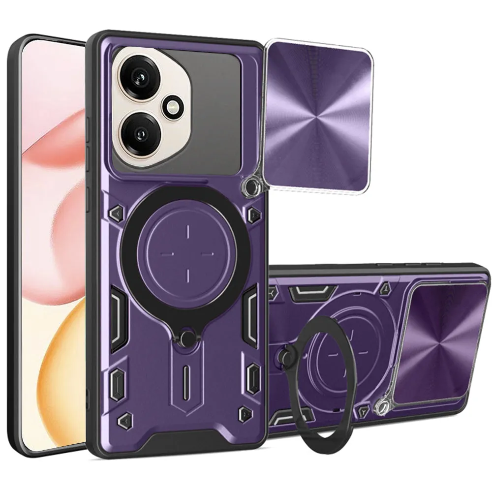 Custodia per Honor 400, Techsuit, CamGuard Pro, Viola - immagine 1