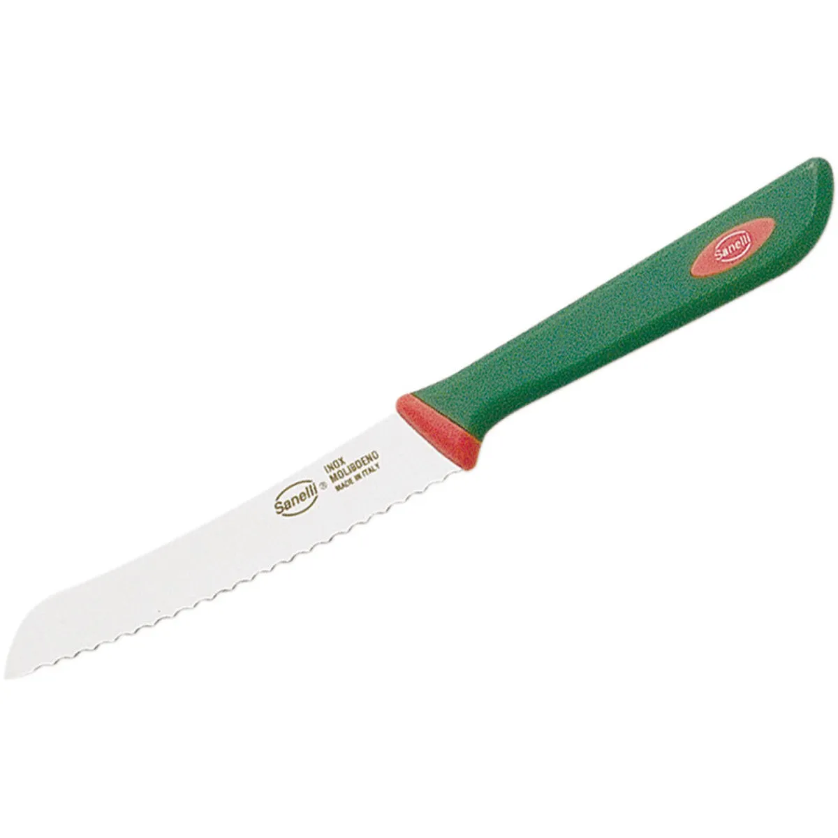Sanelli Coltello da pomodoro PREMANA, manico ergonomico, lunghezza lama 11,5 cm; 11.5 cm (L); verde - immagine 1
