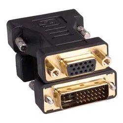 Connettore video DVI a VGA Black RO12 03 3105 - immagine 1